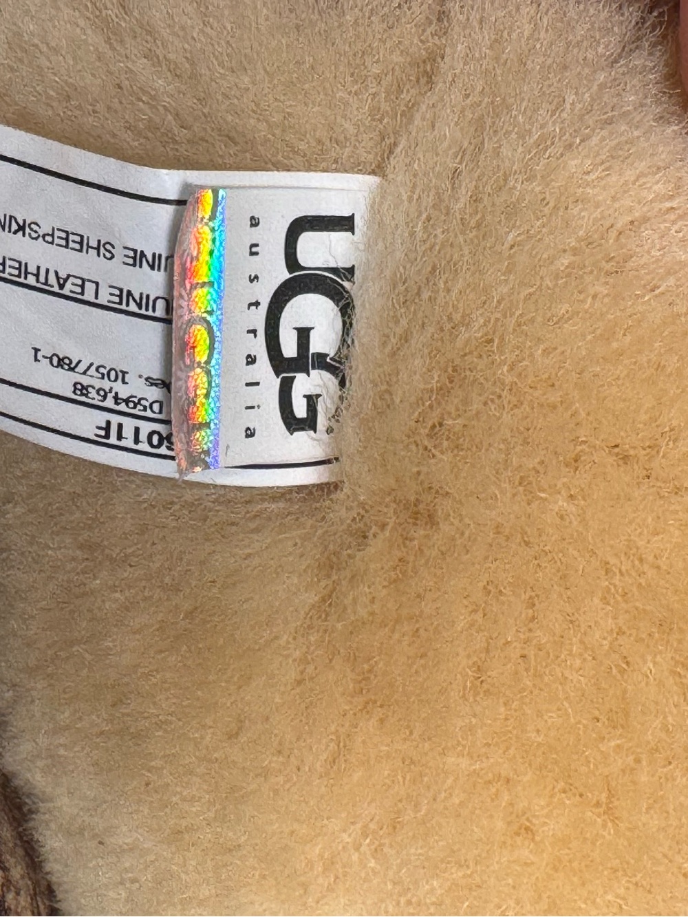 Ugg Australia Women's 5815 Classic Tall Boots Sheepskin 9 USA 40 EUR Chesnut - Picture 7 of 16